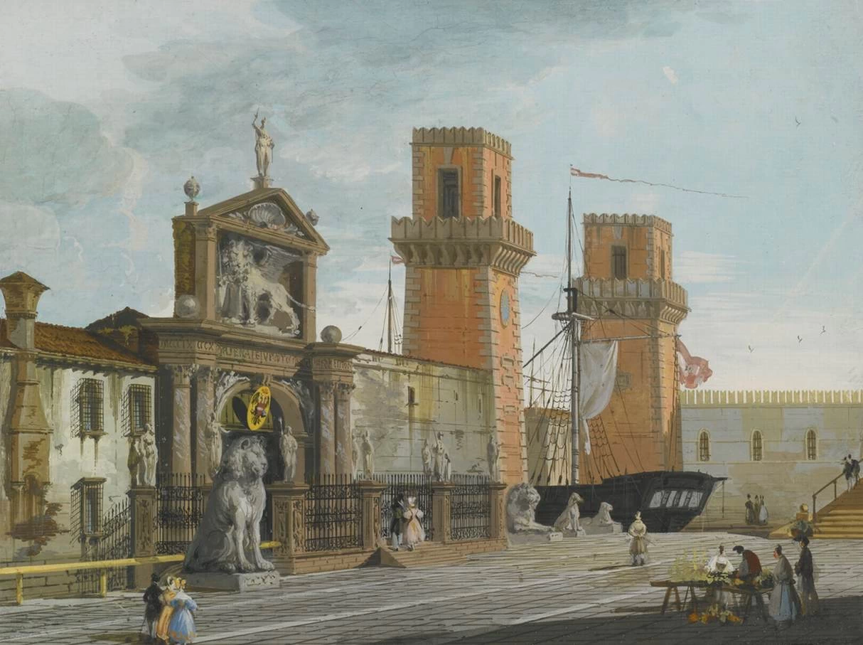 Veduta dell'Arsenale, Venezia